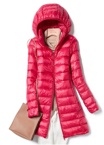 Trendy Long Puffy Ultra Casual Coat With Hood - TrendsetterbyTracy Boutique