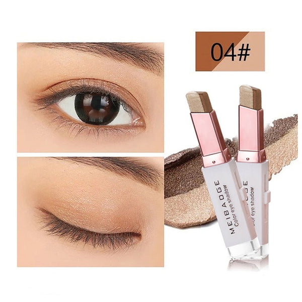 Trendy Matte Double Color Glitter Eye shadow Stick - TrendsetterbyTracy Boutique