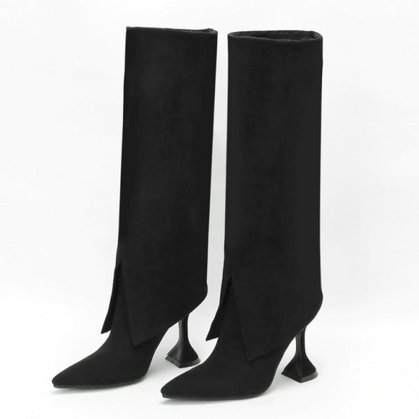 Trendy Mid Calf Pointed Toe Boots - TrendsetterbyTracy Boutique