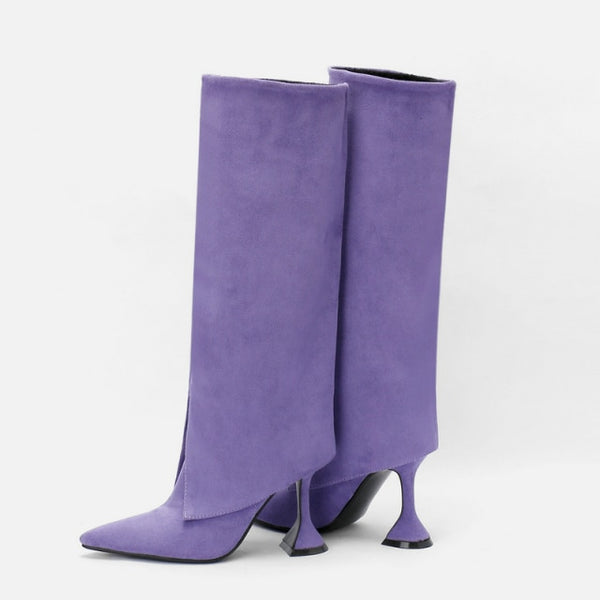 Trendy Mid Calf Pointed Toe Boots - TrendsetterbyTracy Boutique
