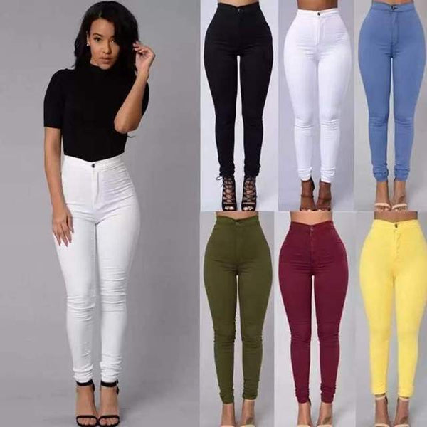 Trendy High Waist Stretch Jeans - TrendsetterbyTracy Boutique