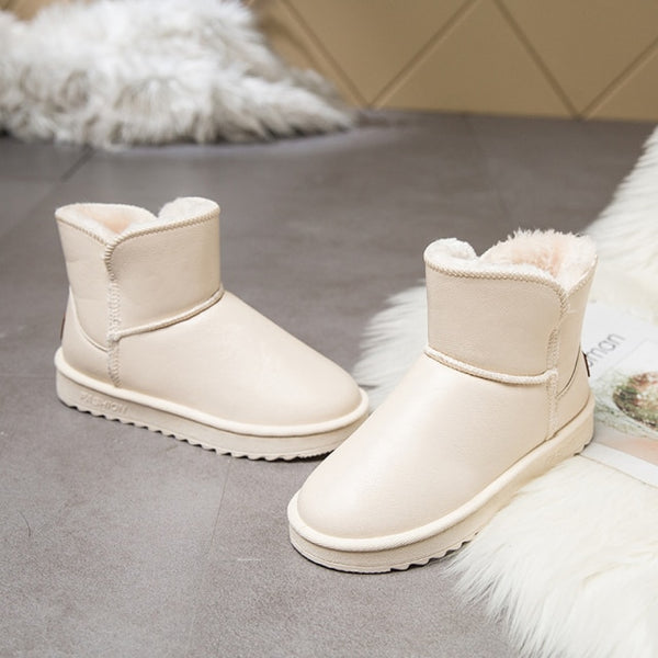 Trendy Ankle Waterproof Plush Anti Slip Winter Boots - TrendsetterbyTracy Boutique