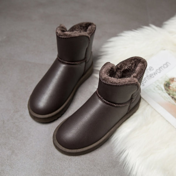 Trendy Ankle Waterproof Plush Anti Slip Winter Boots - TrendsetterbyTracy Boutique