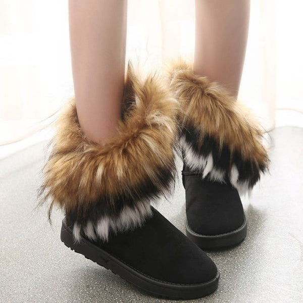 Trendy Winter Warm Fur Boots - TrendsetterbyTracy Boutique