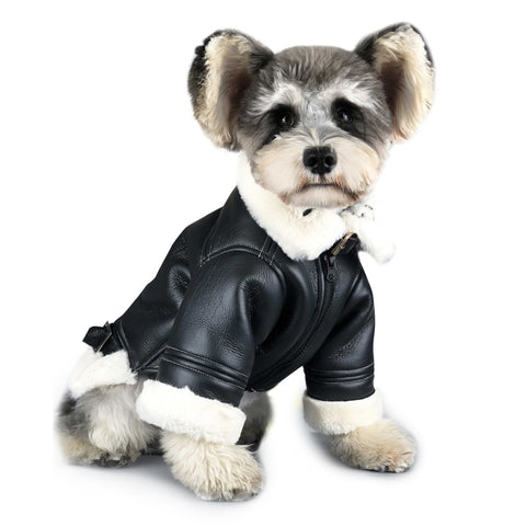 Trendy Faux Fur Coat For Puppies - TrendsetterbyTracy Boutique