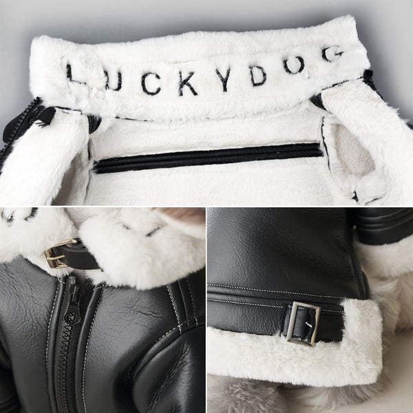 Trendy Faux Fur Coat For Puppies - TrendsetterbyTracy Boutique