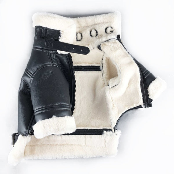 Trendy Faux Fur Coat For Puppies - TrendsetterbyTracy Boutique