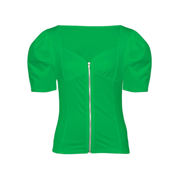 Trendy Puff Sleeve Casual Elegant Blouse - TrendsetterbyTracy Boutique