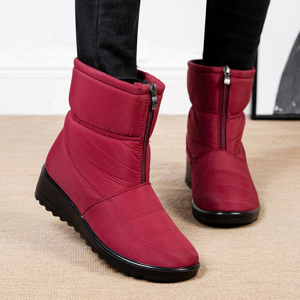 Trendy Waterproof Winter Ankle Boots - TrendsetterbyTracy Boutique