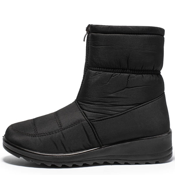 Trendy Waterproof Winter Ankle Boots - TrendsetterbyTracy Boutique
