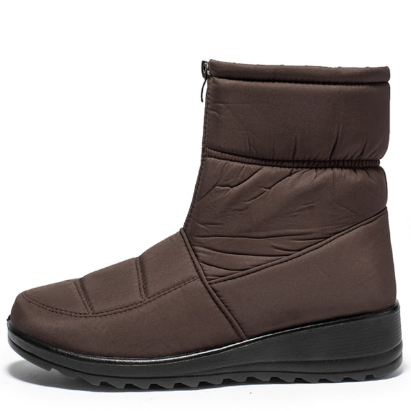 Trendy Waterproof Winter Ankle Boots - TrendsetterbyTracy Boutique