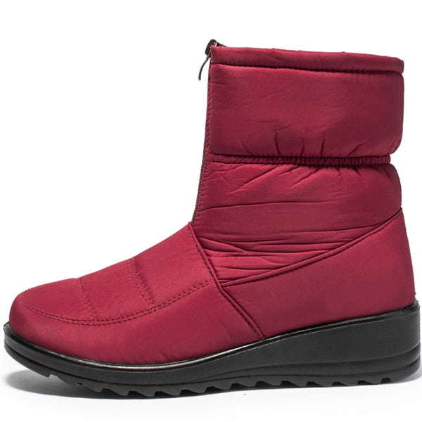 Trendy Waterproof Winter Ankle Boots - TrendsetterbyTracy Boutique