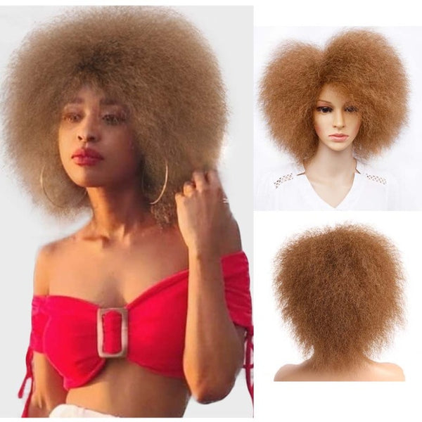 Trendy Kinky Curly Afro Wigs - TrendsetterbyTracy Boutique